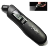 Digital tire gauge with flashlight