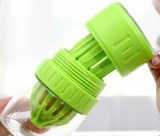 Juicing glass bottle