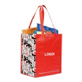 100% PET laminated non-woven bag.