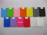 Silicone phone wallet