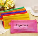 Pen Pouch Bags With Zipper Closure