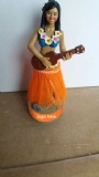 Hawaii resin hula girl