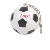 Soccer Ball Stress Ball Keychains