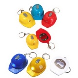 LED Safety Helmet Bottle Opener Key Holder