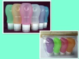 3oz Silicone Travel Cosmetic Bottle Set 4pcs/set