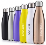Stainless steel thermal bottle 17oz