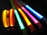 Nylon webbing led armband