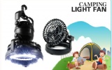 18-piece camping LED Light & Fan