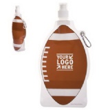HydroPouch 24 oz. Football Collapsible Water Bottle