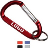 Medium Carabiner with Split Ring