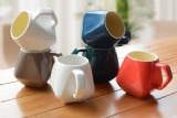 three dimensional ceramic mug