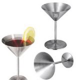 Stainless Steel Martini Glass