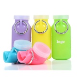 Silicone pocket sport water bottle