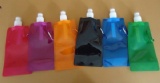 160Z foldable Water Bottle With Carabiner