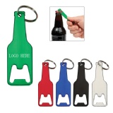 Bottle Shaped Bottle Opener Key Tag