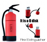 Fire extinguisher usb flash drive
