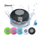 Round Waterproof Silicone Bluetooth Speaker