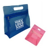 PVC Travel Bag w/Handle and Zipper/Toiletry Bag/Wash Bag