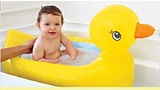 Babys lovely duck gas-filled washtub