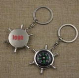 Campass Metal Keychain